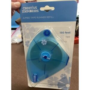 Creative Memories JUMBO Tape Runner Refill 150 Feet‎ Clear Double Sided Adhesive